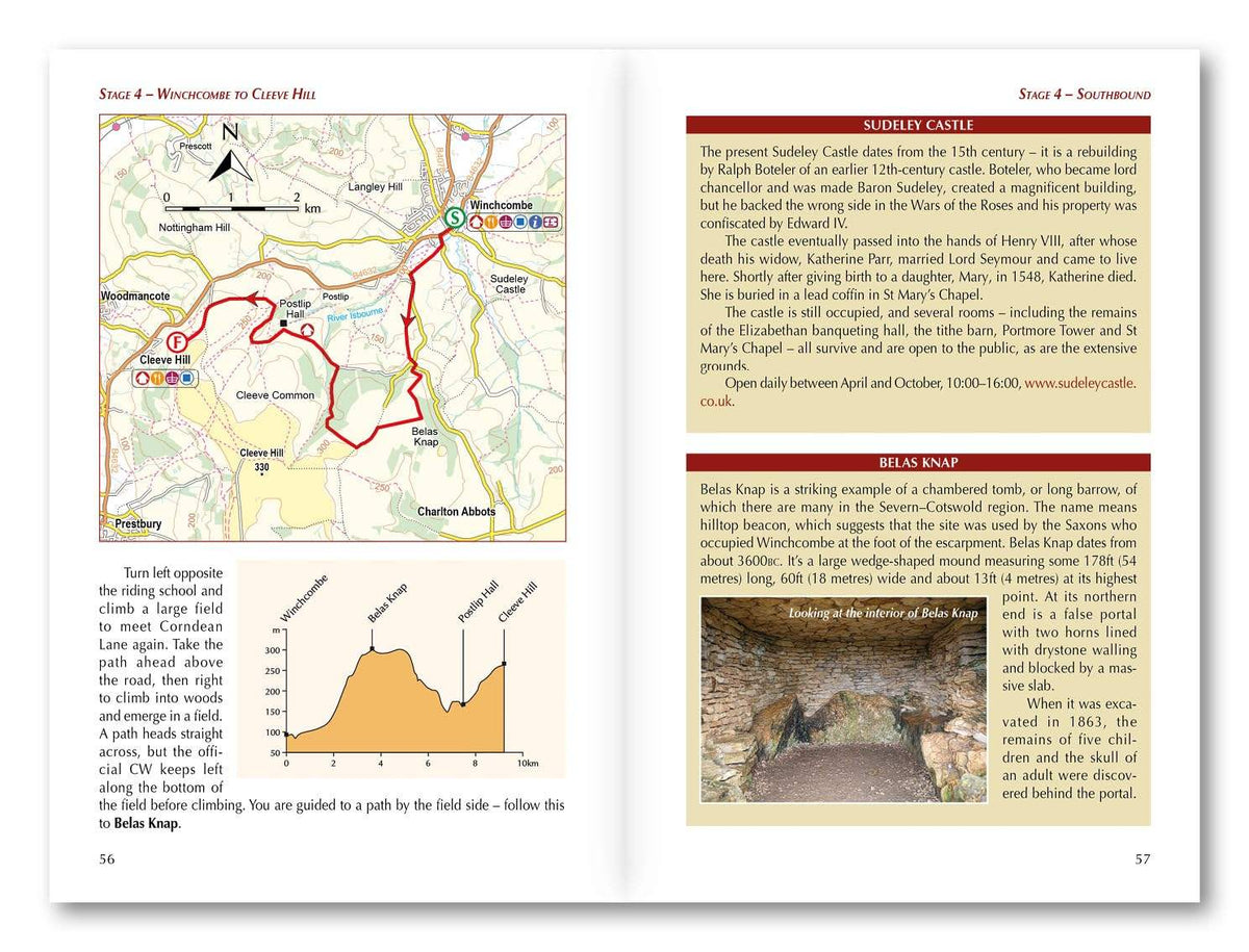 Buy The Cotswold Way (5th Edition) NATIONAL TRAIL Two-way trail guide ...