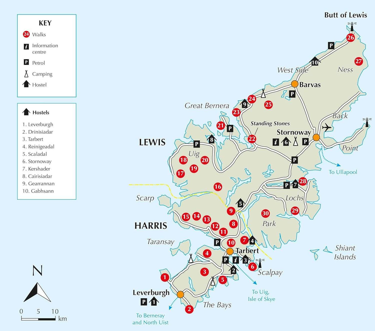 Buy Walking on Harris and Lewis: 30 Day Walks Exploring the Islands ...