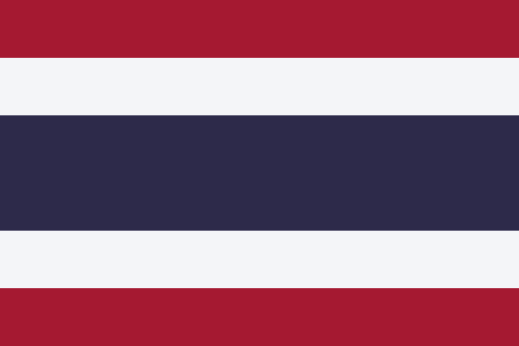 Buy Thailand Flag 6ft x 3ft – The Chart & Map Shop