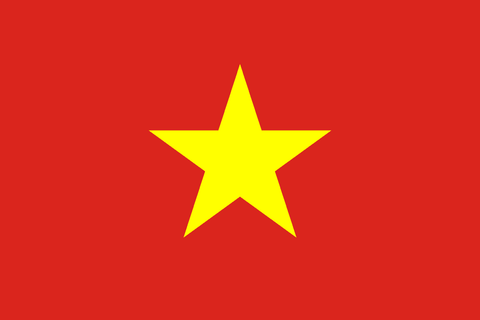 Vietnam Flag 6ft x 3ft