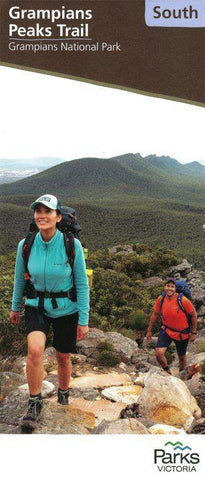 The Grampians: Peaks Trail Map South