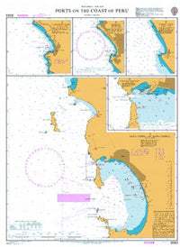 Buy Nautical Chart BA 3083 Ports on the Coast of Peru (2007) – The ...