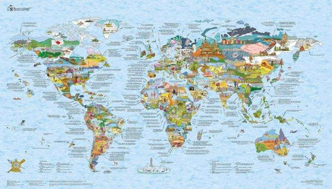 Awesome Maps Bucketlist Map