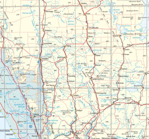 Buy SH50 Perth Topographic Map (1st Edition) by Geoscience Australia ...