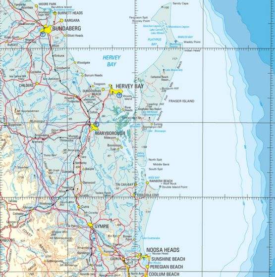 Buy SG56 Brisbane Topographic Map (1st Edition) by Geoscience Australia ...