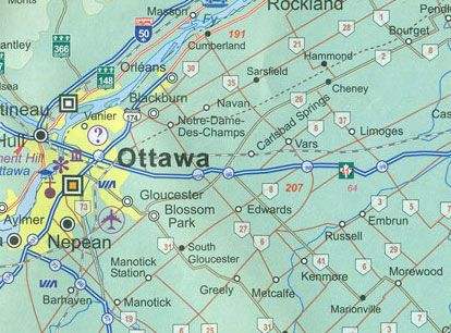 Buy Southern Ontario Road Map (1st Edition) by ITMB (2016) – The Chart ...