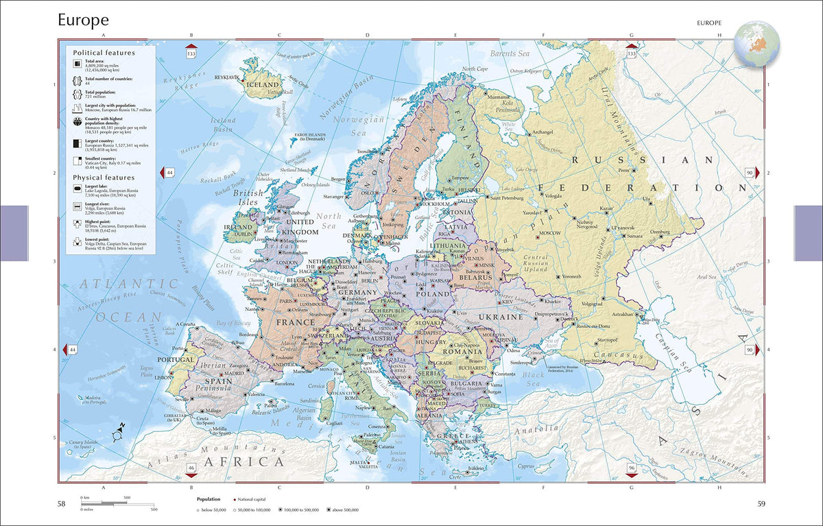 Buy Compact World Atlas by Dorling Kindersley – The Chart & Map Shop