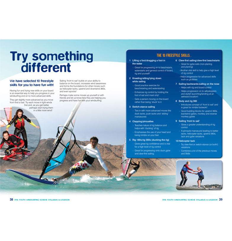 Buy Rya Youth Windsurfing Syllabus & Logbook – The Chart & Map Shop